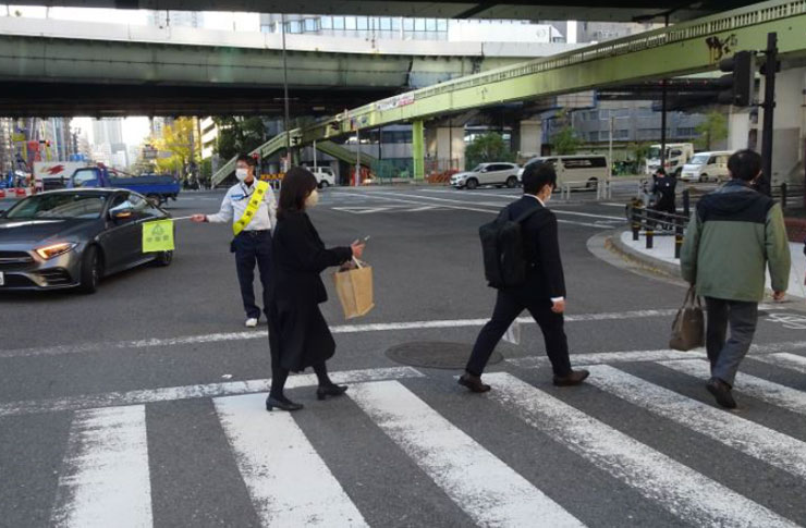 交通安全指導活動