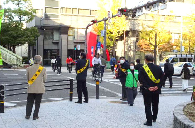 交通安全指導活動